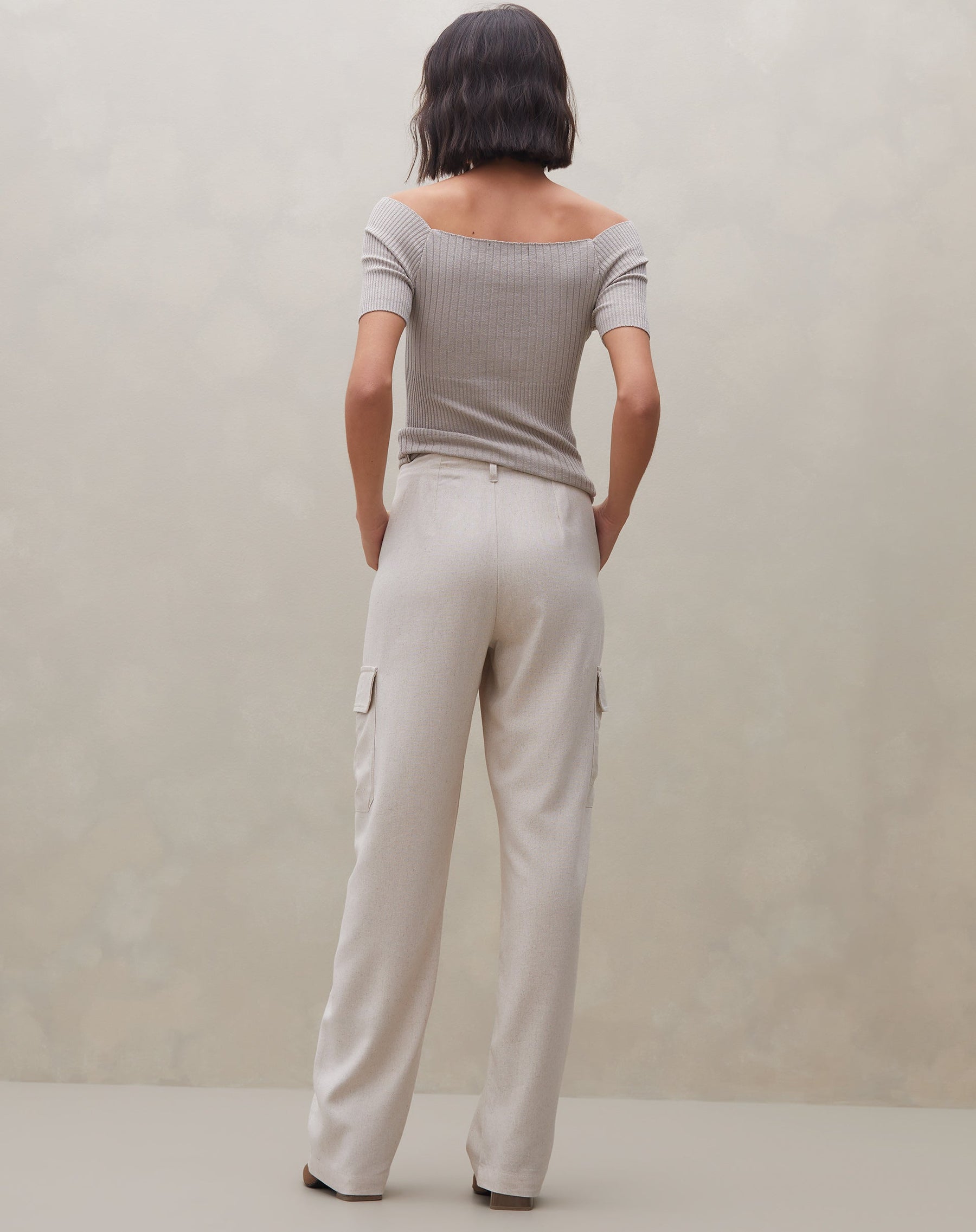 Calça Cargo Alfaiataria - Areia