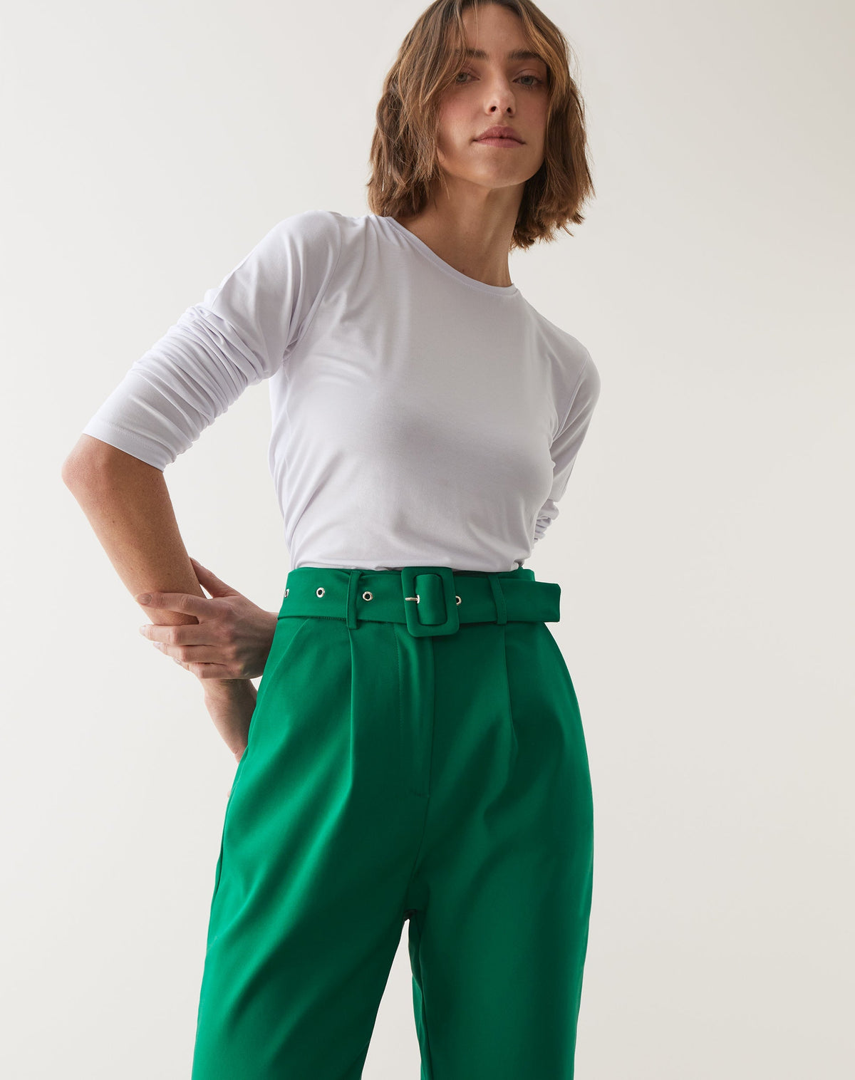 Blusa Manga Longa - Branco